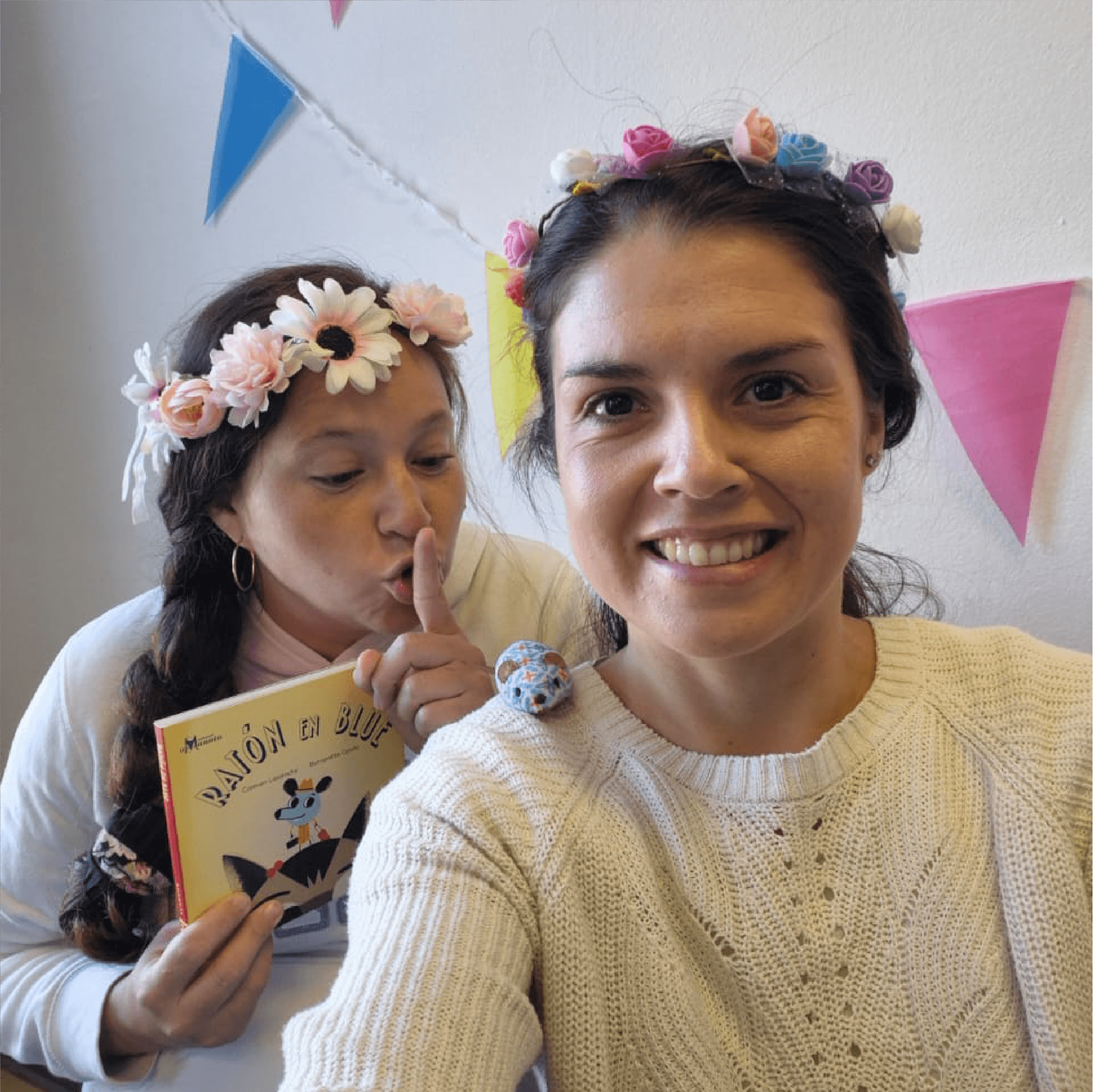 Marcela y Stephanie